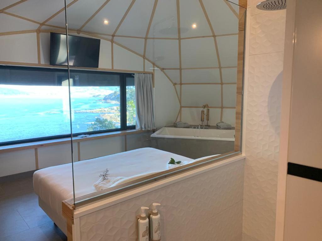 Отель Glamping Do Mar Байона Экстерьер фото